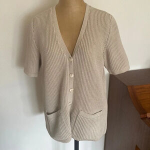 Peruvian Connection sz M 100% Pima cotton made in Peru great pre owned condition